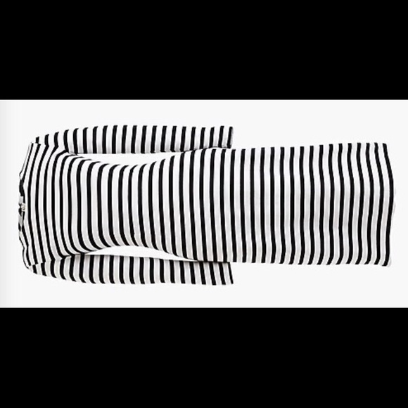 NWT J. Crew Long-sleeve Striped Dress - Picture 2 of 3